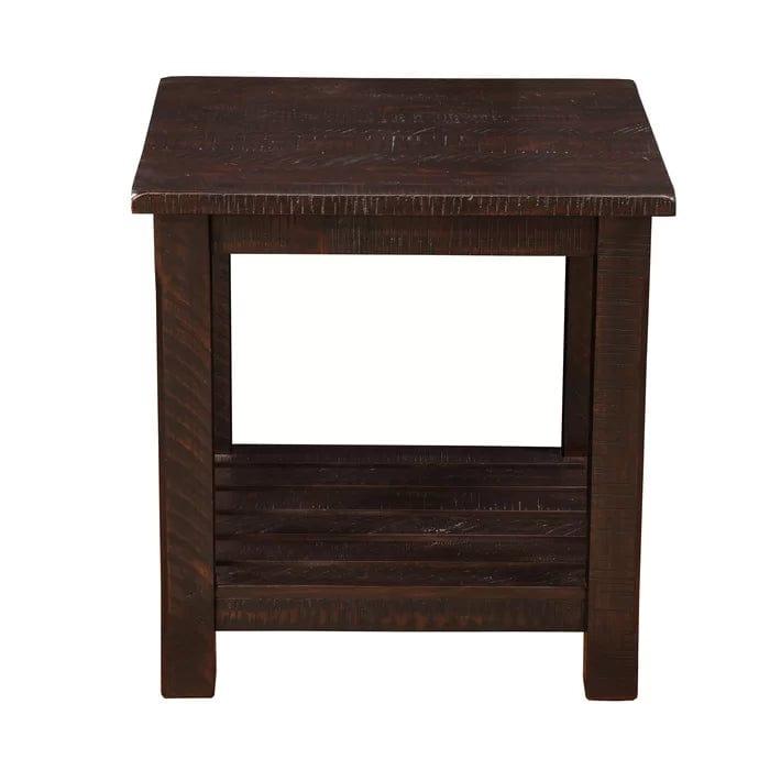 Koffler Solid Wood End Table - Ouch Cart