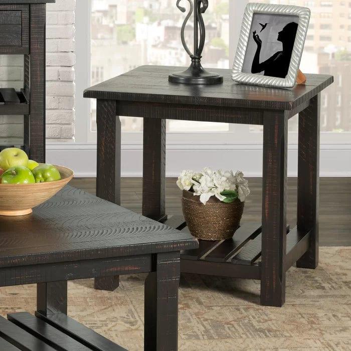 Koffler Solid Wood End Table - Ouch Cart
