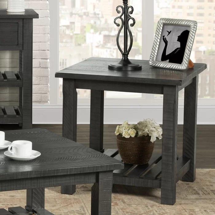 Koffler Solid Wood End Table - Ouch Cart