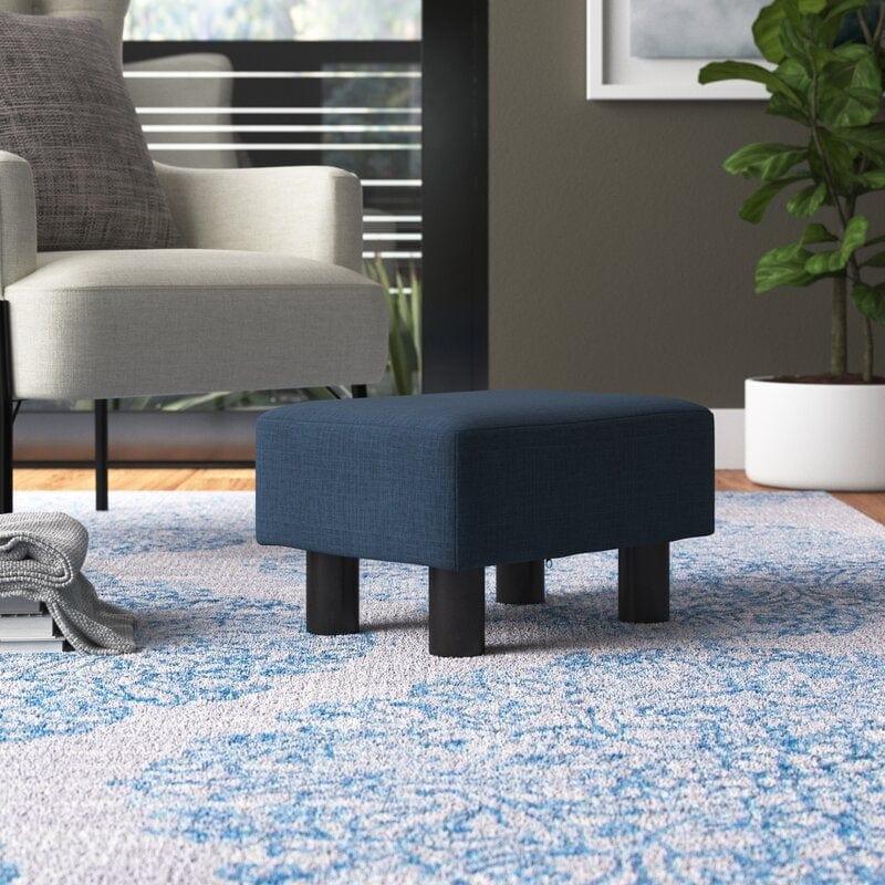 Wide Rectangle Standard Ottoman - Ouch Cart
