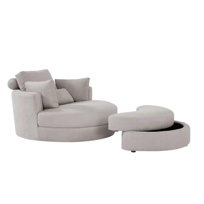 Leith-Hatfield 51'' Pillow Top Arm Sofa with Cushions - Ouch Cart