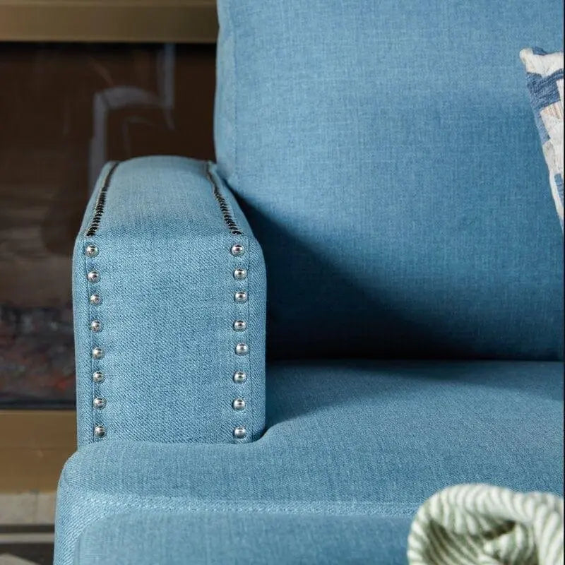 Square Arm Loveseat - Ouch Cart