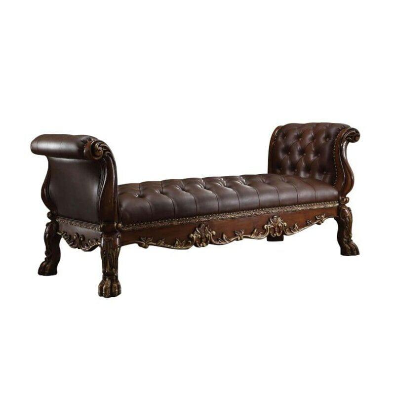 Lissandra Upholstered Bench - Ouch Cart