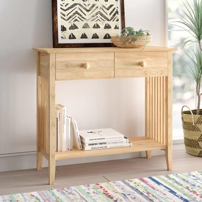 Lynn '' Solid Wood Console Table - Ouch Cart