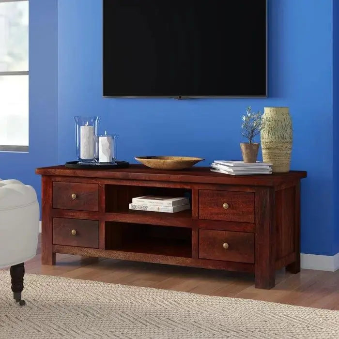 Mcpherson Solid Wood TV Stand for TVs up to - Ouch Cart