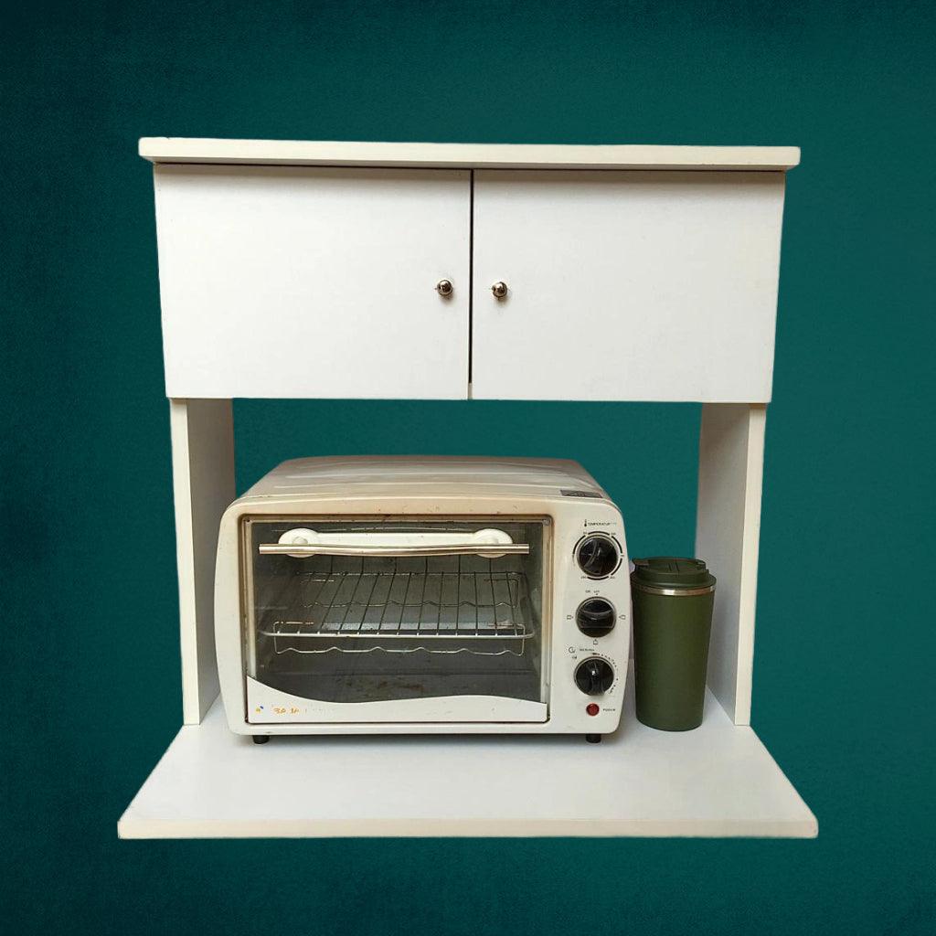 Microwave cabinet Cupboard Wall Hanging Organizer Kitchen Essentials By Miza - Ouch Cart
