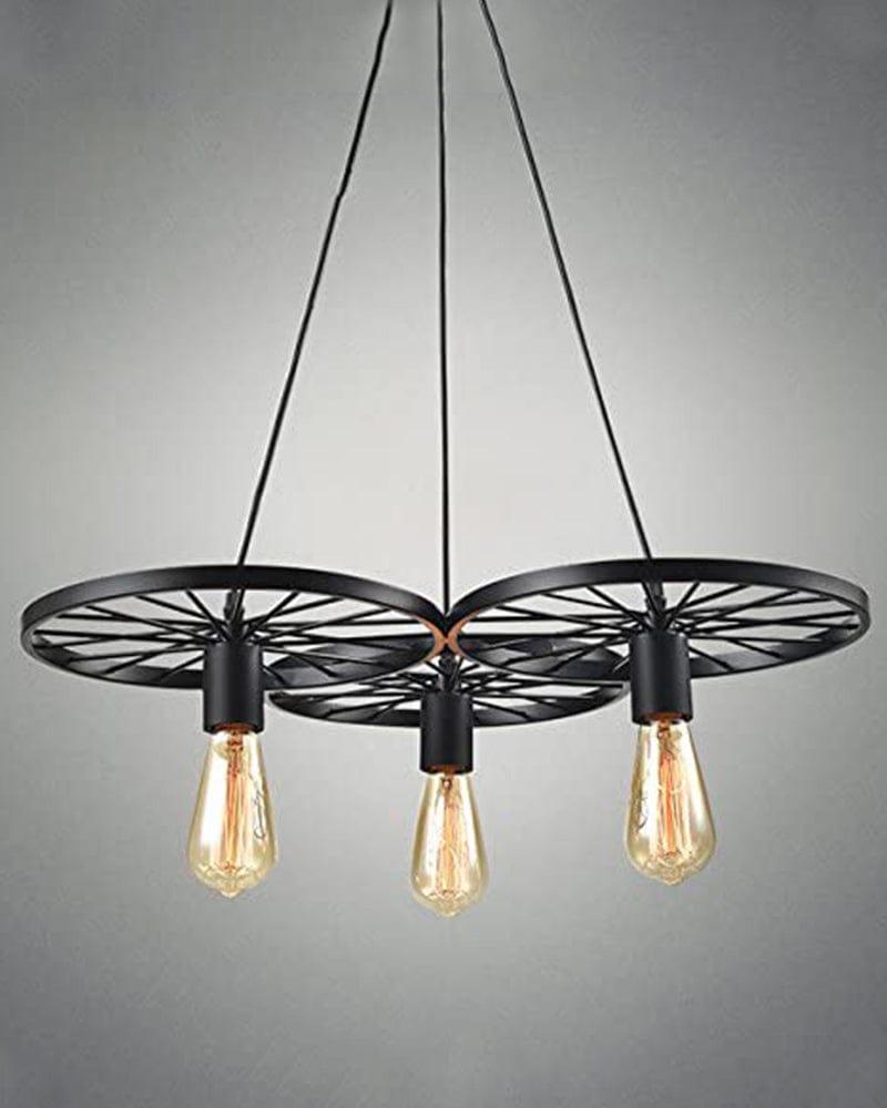 Retro Decorative Wheel Hanging Vintage Industrial Pendants - Ouch Cart