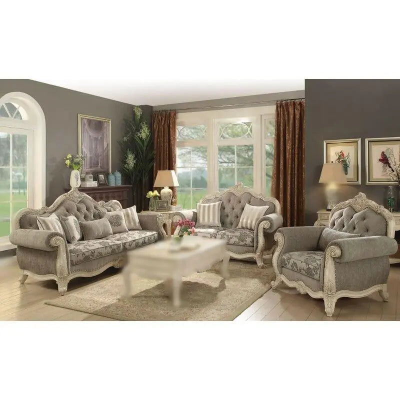 Perdomo 3 Piece Living Room Set 6 Seater - Ouch Cart
