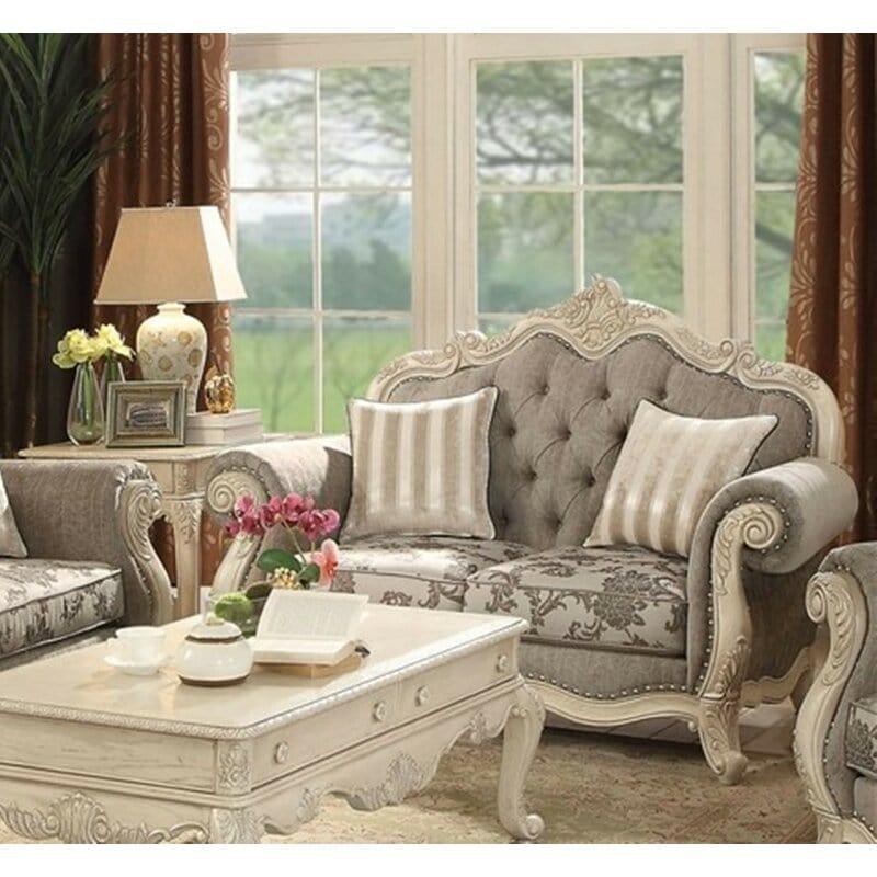 Perdomo 3 Piece Living Room Set 6 Seater - Ouch Cart