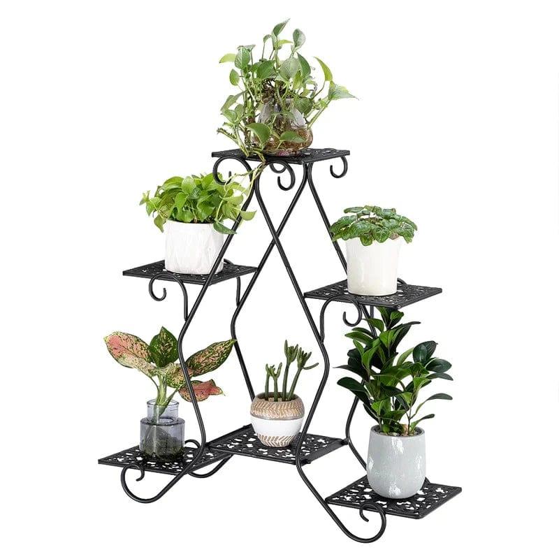 Plant Stand: Pentagonal 3 layer Plant Stand - Ouch Cart