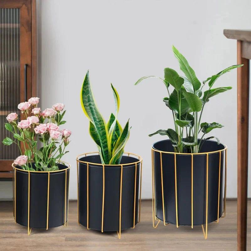 Plant Stand: Round Corner Plant Stand - Ouch Cart