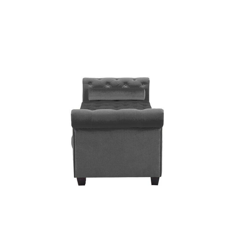 Modern Premium Arms Chaise Lounge for Home & Office Chaise Lounge - Ouch Cart