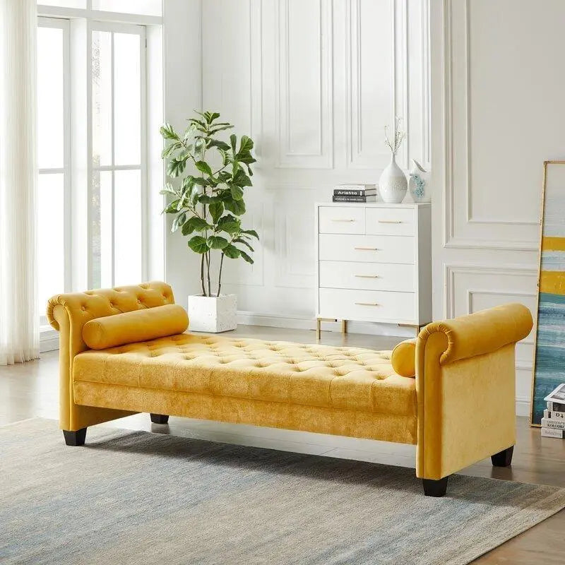 Modern Premium Arms Chaise Lounge for Home & Office Chaise Lounge - Ouch Cart