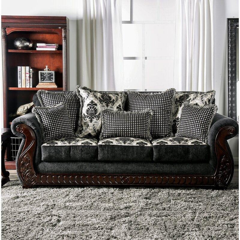 Renna Configurable Living Room 2 Piece Set 6 Seater + 1 Dining table + 2 Side Table - Ouch Cart