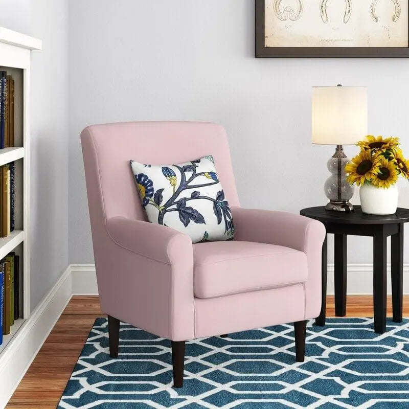 Lounge Chair Wide Tufted Armchair - Ouch Cart