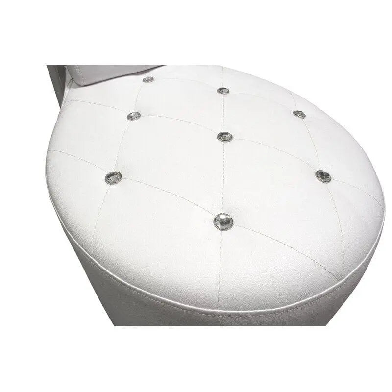 Wide Tufted Lounge Chair - Ouch Cart