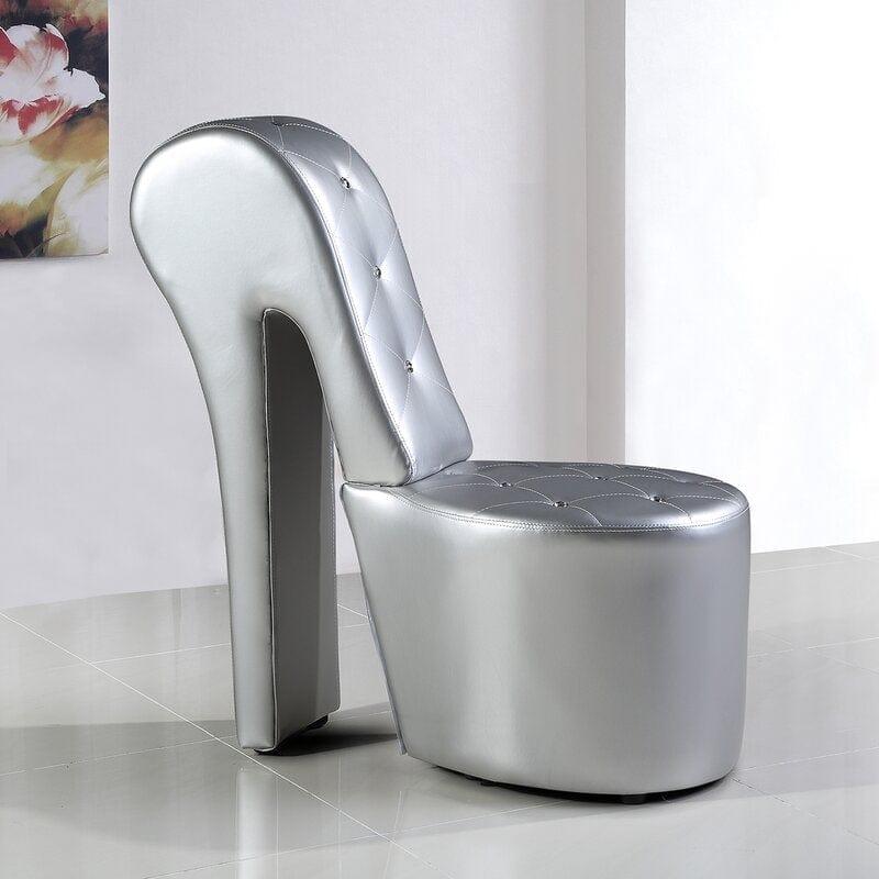 Wide Tufted Lounge Chair - Ouch Cart