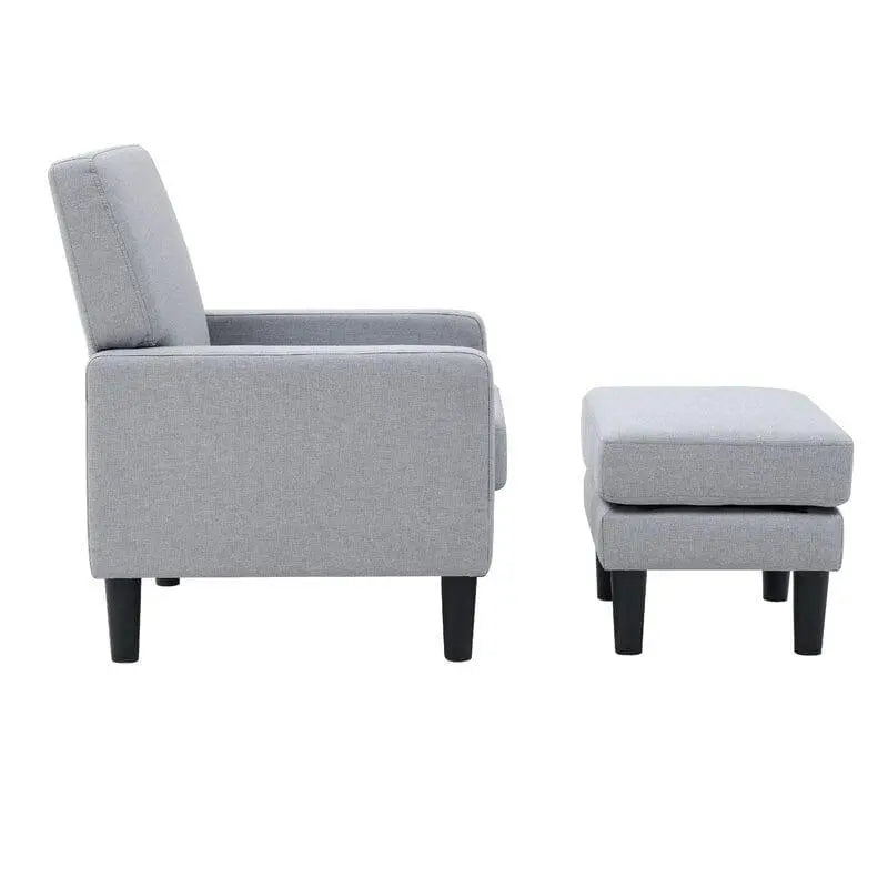 Wide Armchair and Ottoman - Ouch Cart