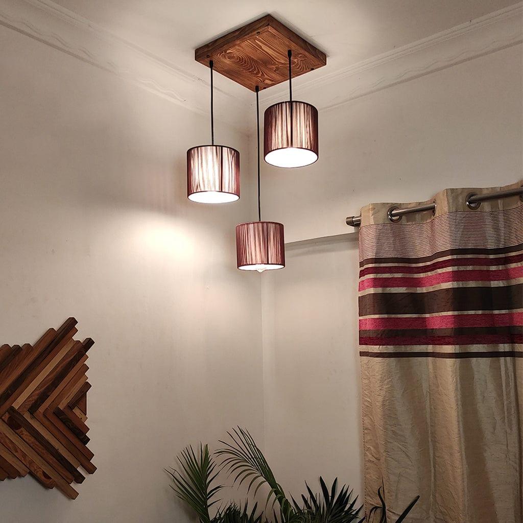 Tiga Brown Cluster Hanging Lamp (BULB NOT INCLUDED) - Ouch Cart