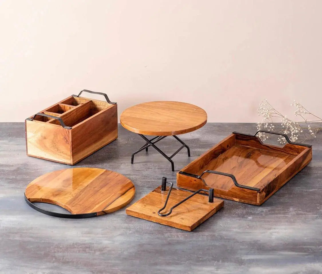 WOODEN SPECIAL COMBO SET OF 5 - Ouch Cart