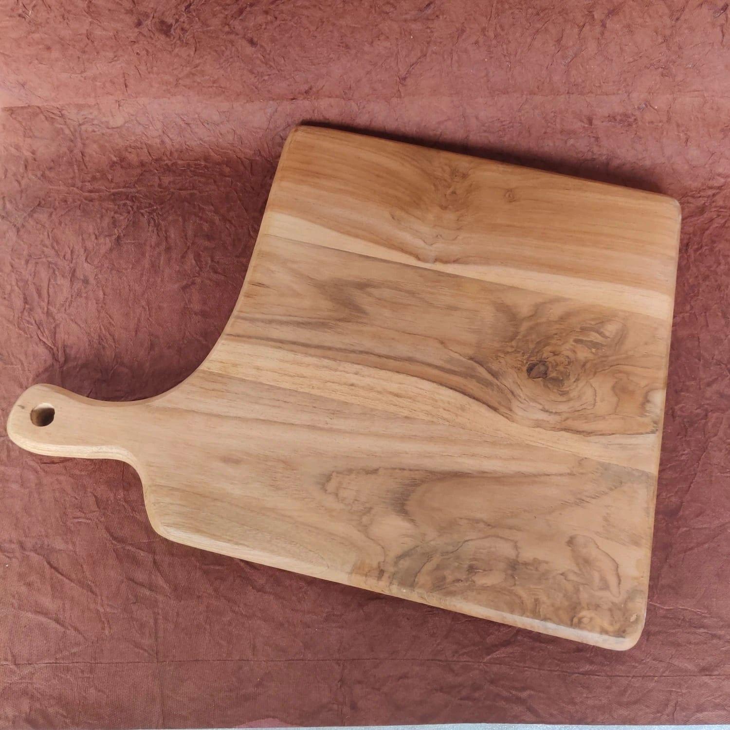 TEAK WOOD CHOPPING BOARD WOODEN CHOPPING BOARDS - Ouch Cart