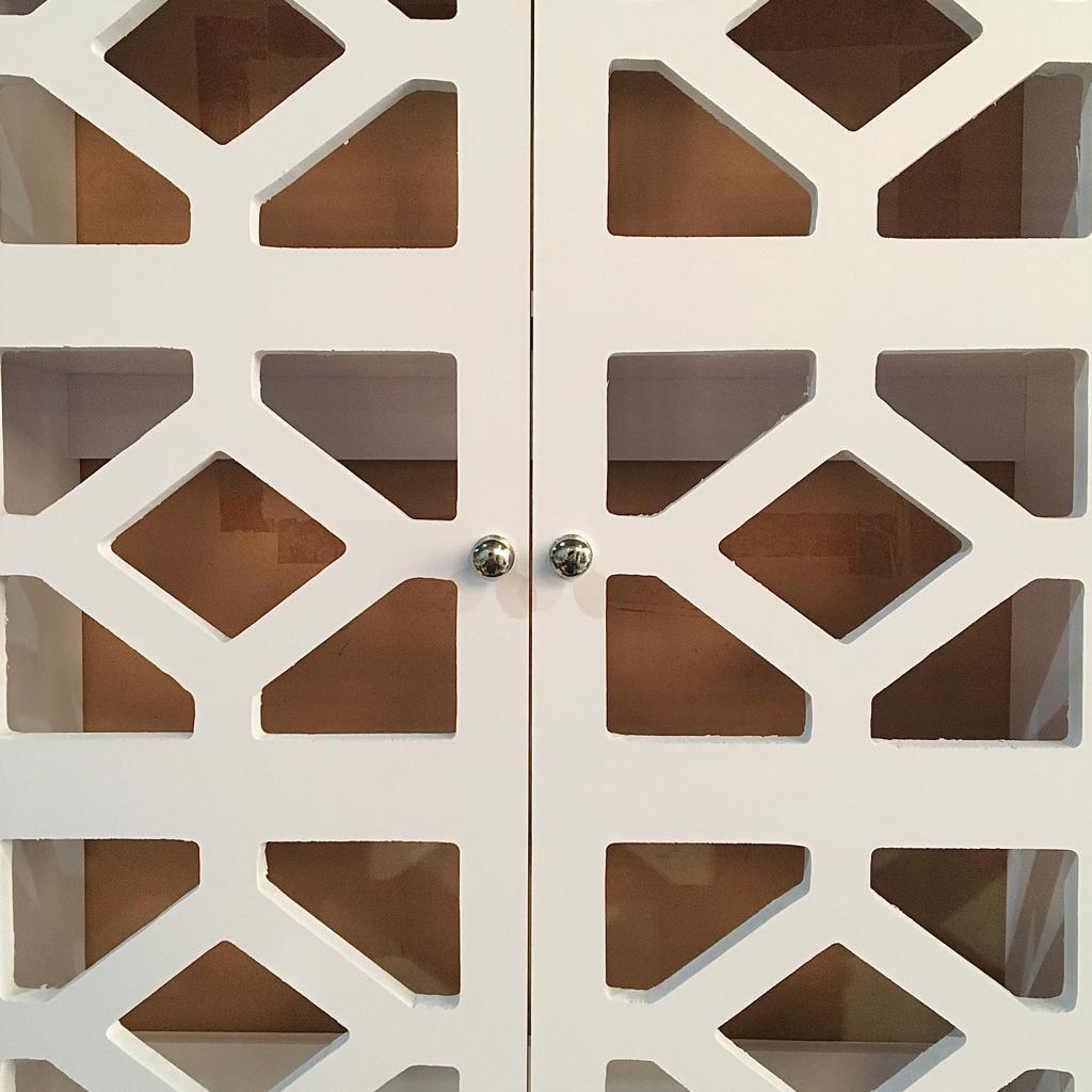 Bathroom CNC Wall Mounted PVC Storage Cabinet Furniture For Bathroom By Miza - Ouch Cart