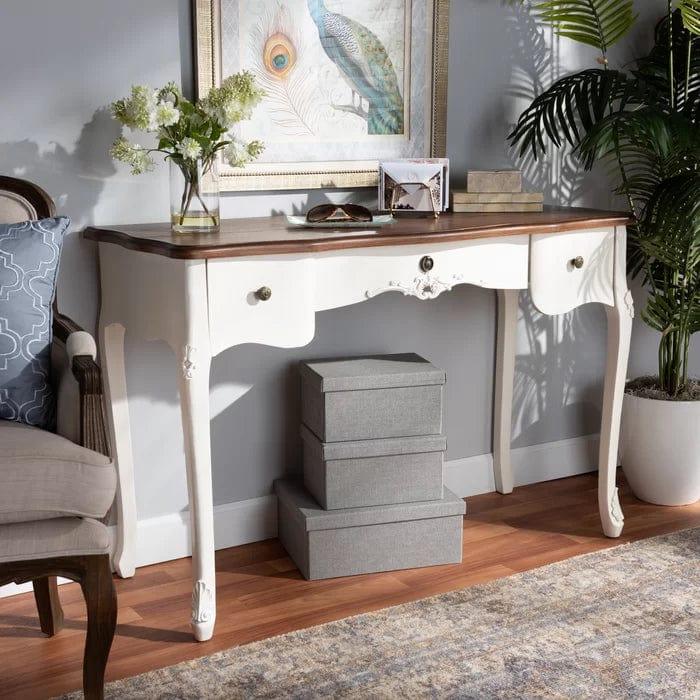 Widmer Solid Wood Console Table - Ouch Cart