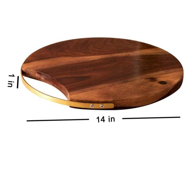 WOODEN TISSUE HOLDER AND CHOPPING BOARD COMBO II FOOD GRADE - Ouch Cart