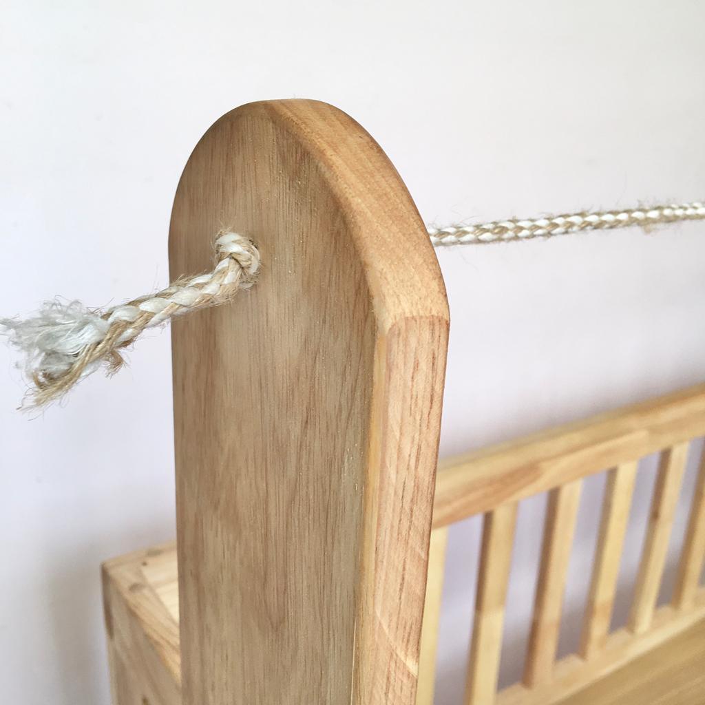 Baby Cot/Paalna/Jhula Cum Foldable Study Work Table By Miza - Ouch Cart