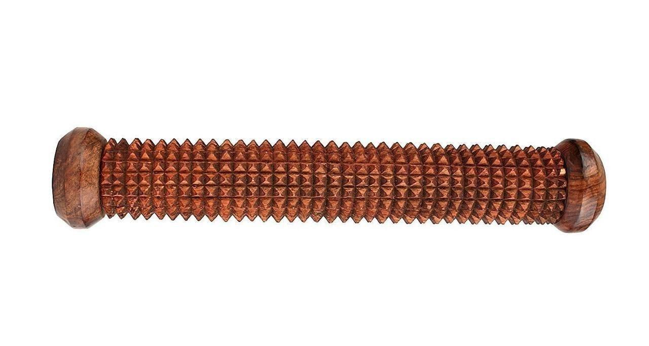 Wooden Handheld Foot Roller Acupressure - Ouch Cart