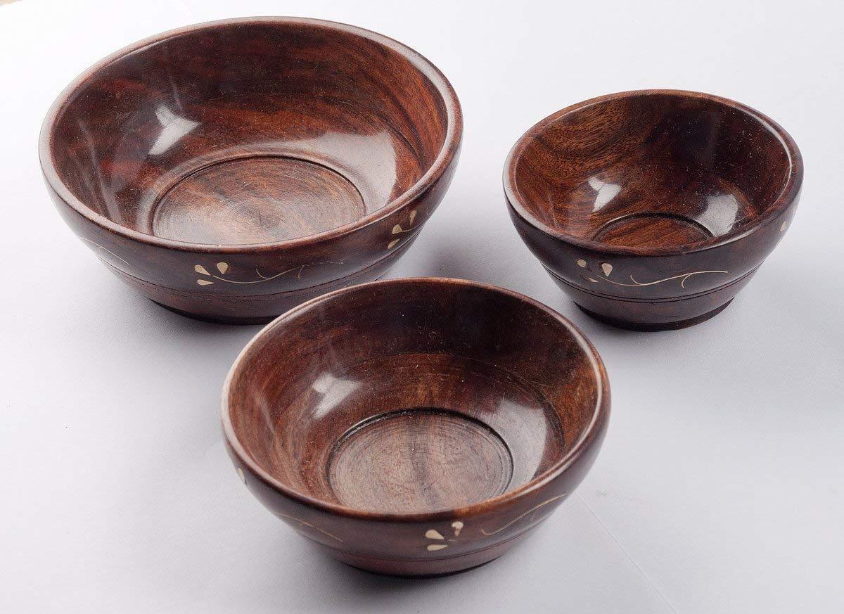 Wooden Serving Bowl - Ouch Cart