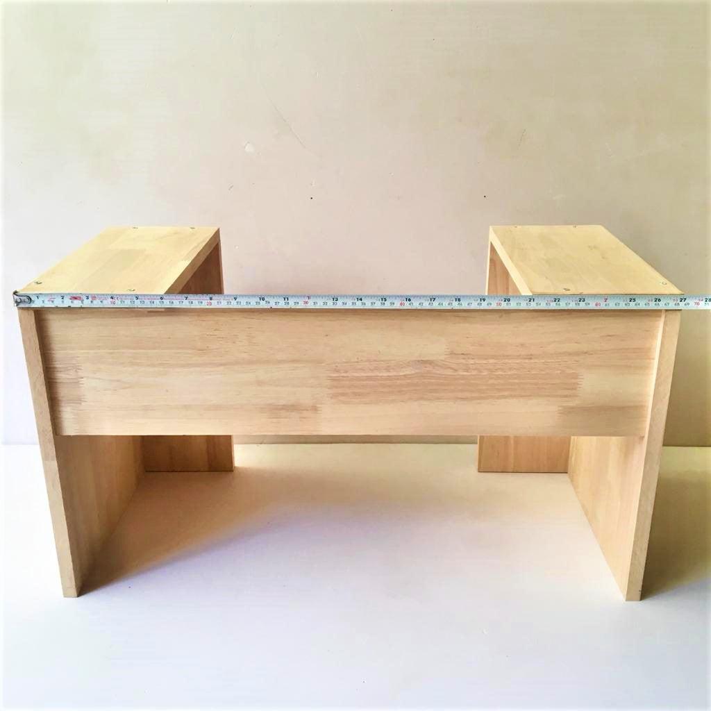 Squatting Wooden Platform/Squat Potty Stool For Toilet By Miza - Ouch Cart