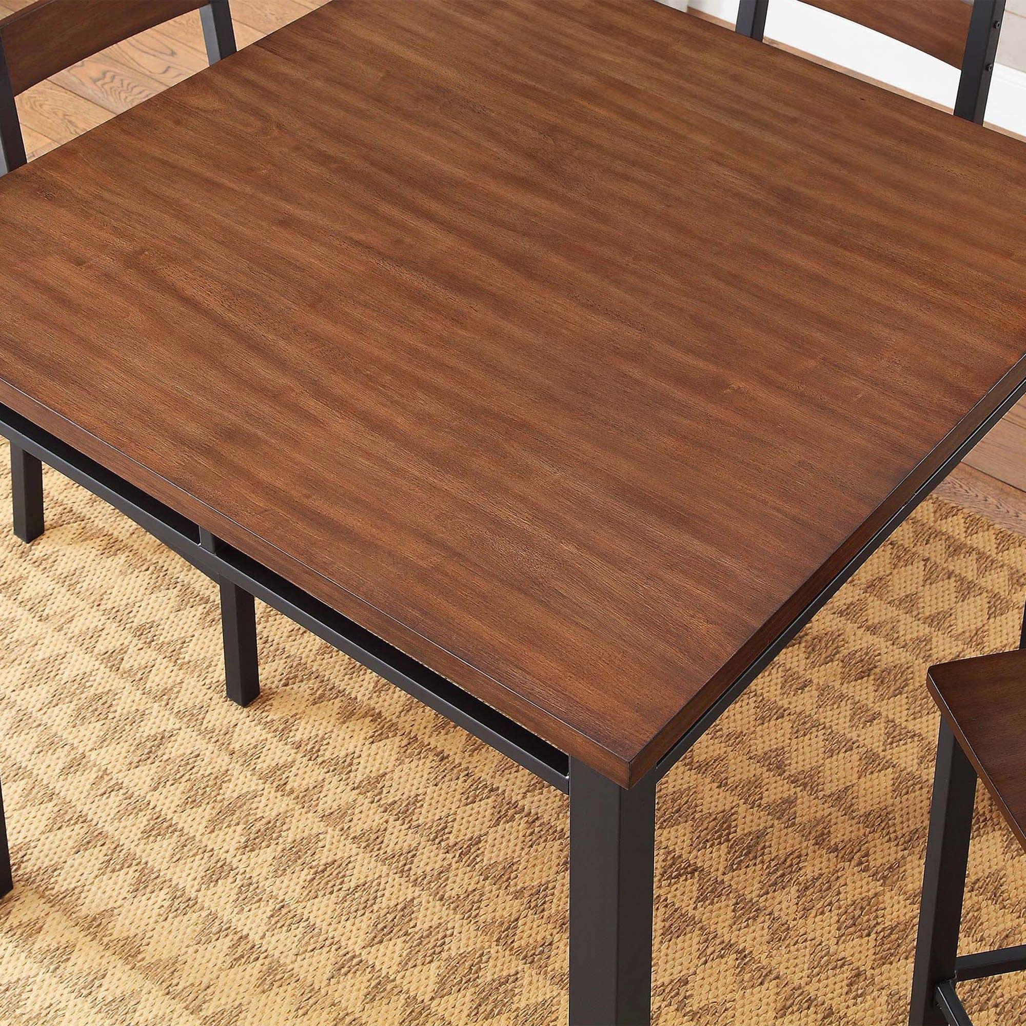 Austen 5-Piece Counter Height Dining Set, Vintage Oak - Ouch Cart