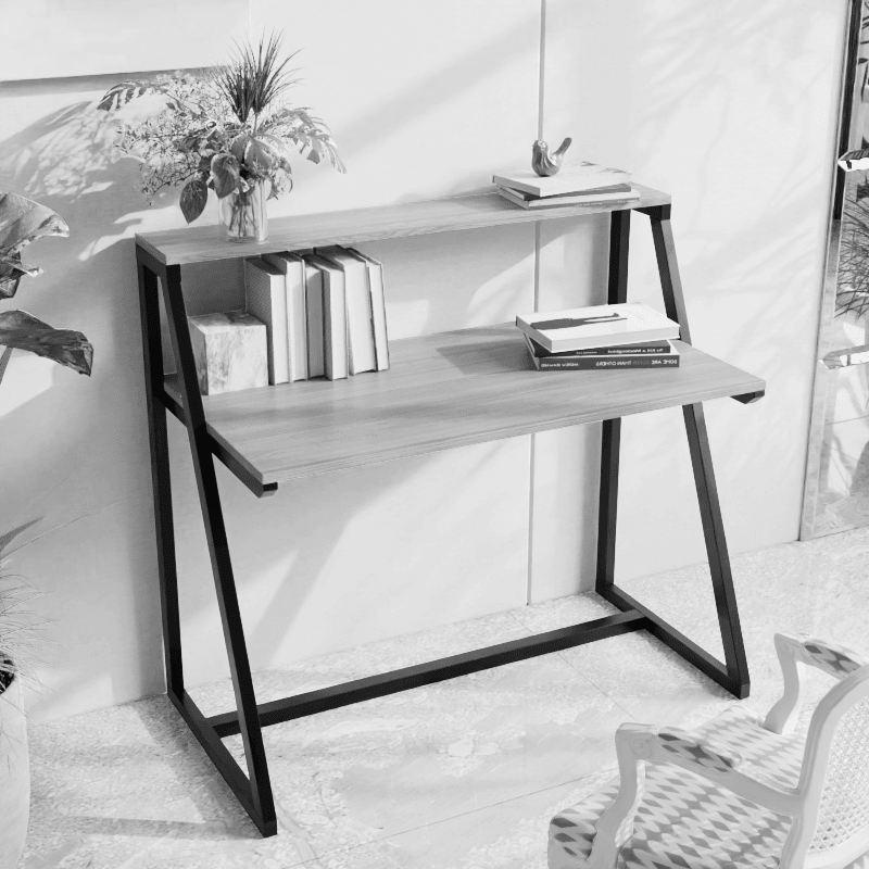 Cambria Study Table in Wenge Color - Ouch Cart