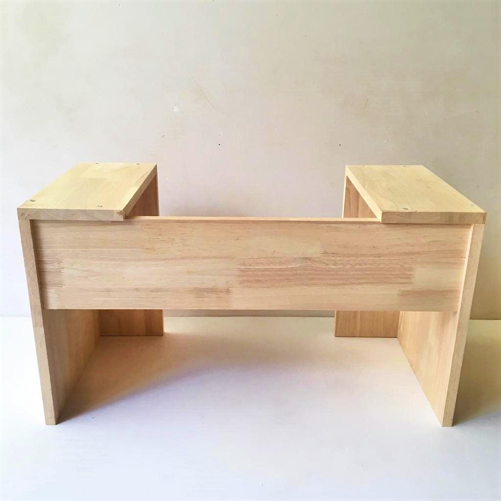 Squatting Wooden Platform/Squat Potty Stool For Toilet By Miza - Ouch Cart