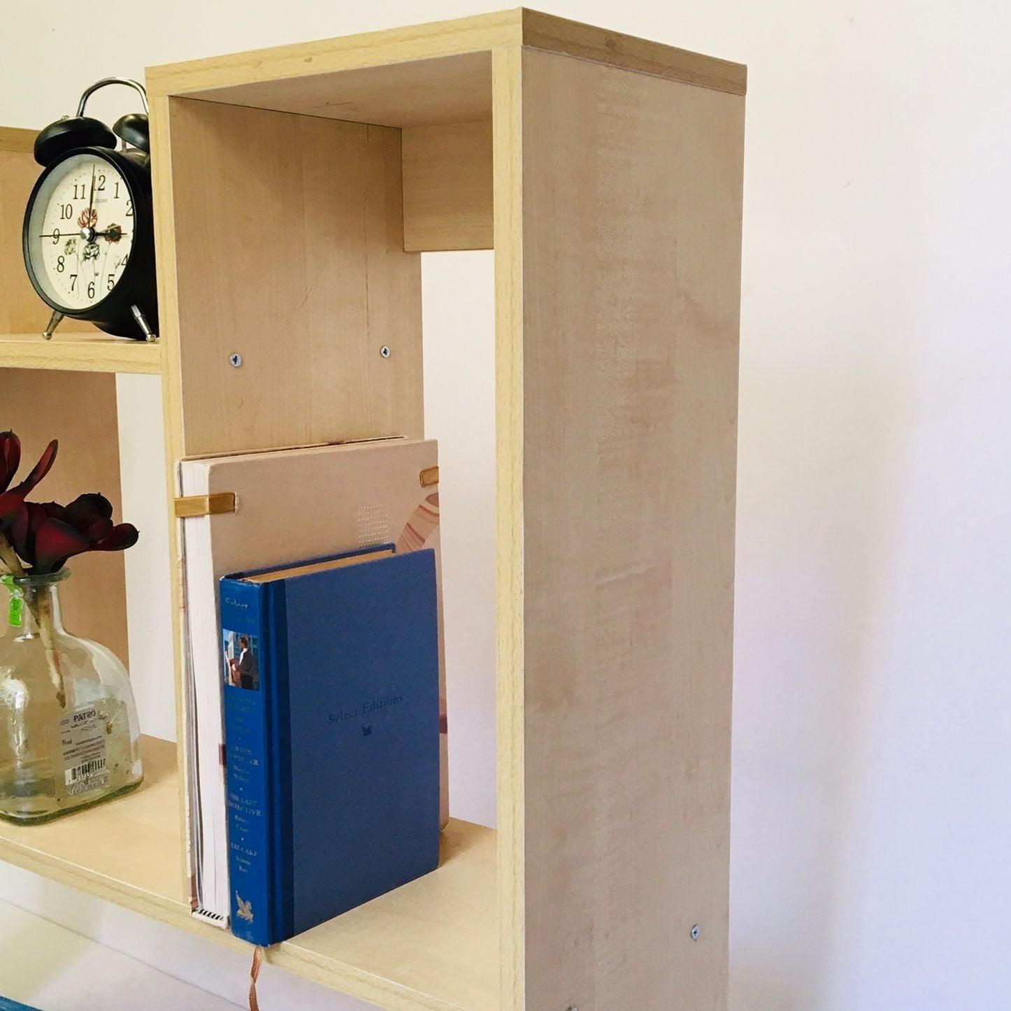 Attractive & Appealing Wood Wall Shelf/Decor Book Shelf By Miza - Ouch Cart