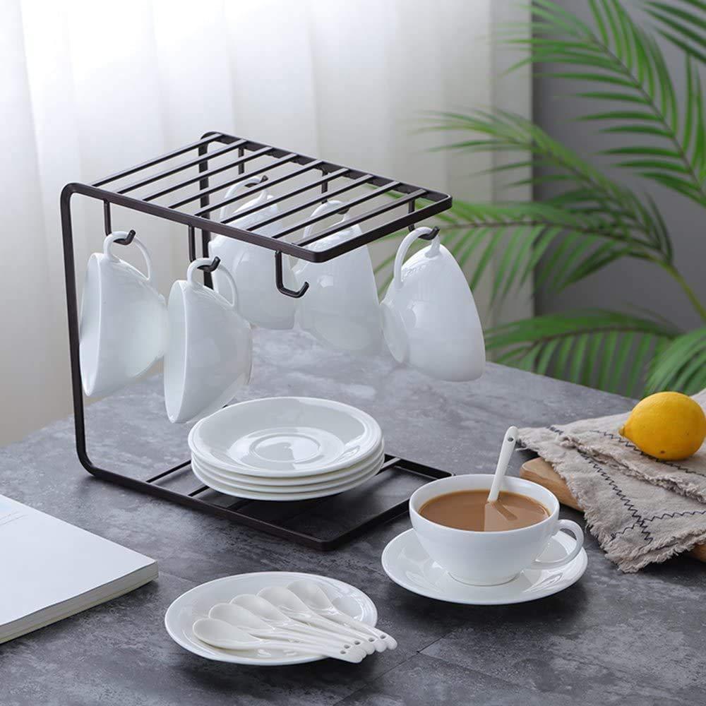 Coffee Mug Cup Holder Cup and Plate Stand - Ouch Cart