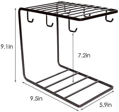 Coffee Mug Cup Holder Cup and Plate Stand - Ouch Cart