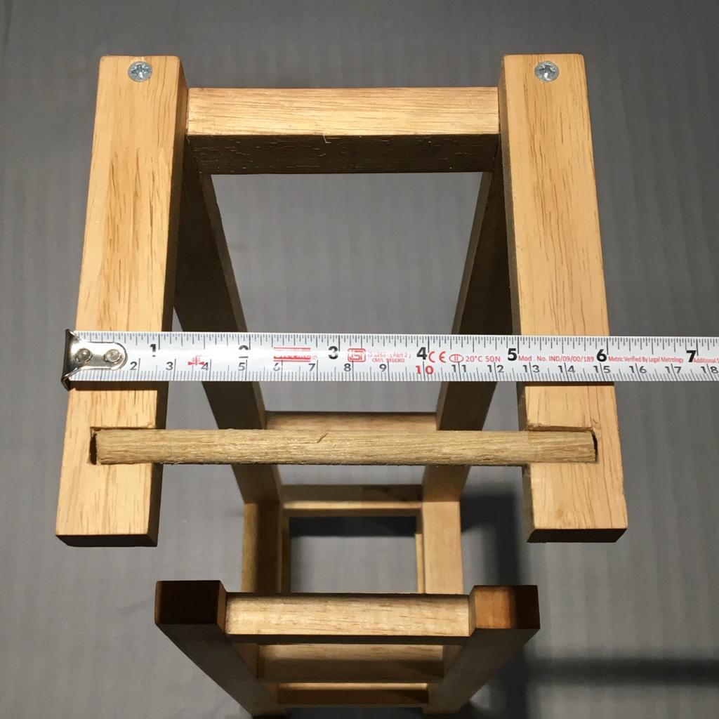 Stylish Wooden Toilet Paper Holder Rack By Miza - Ouch Cart