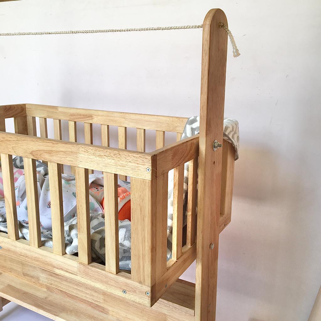 Baby Cot/Paalna/Jhula Cum Foldable Study Work Table By Miza - Ouch Cart