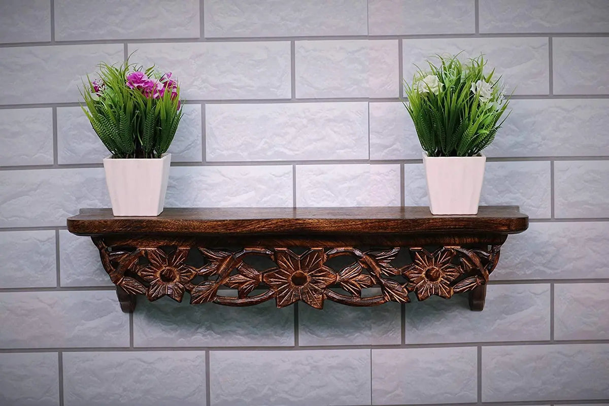 best wall shelves for living room in india