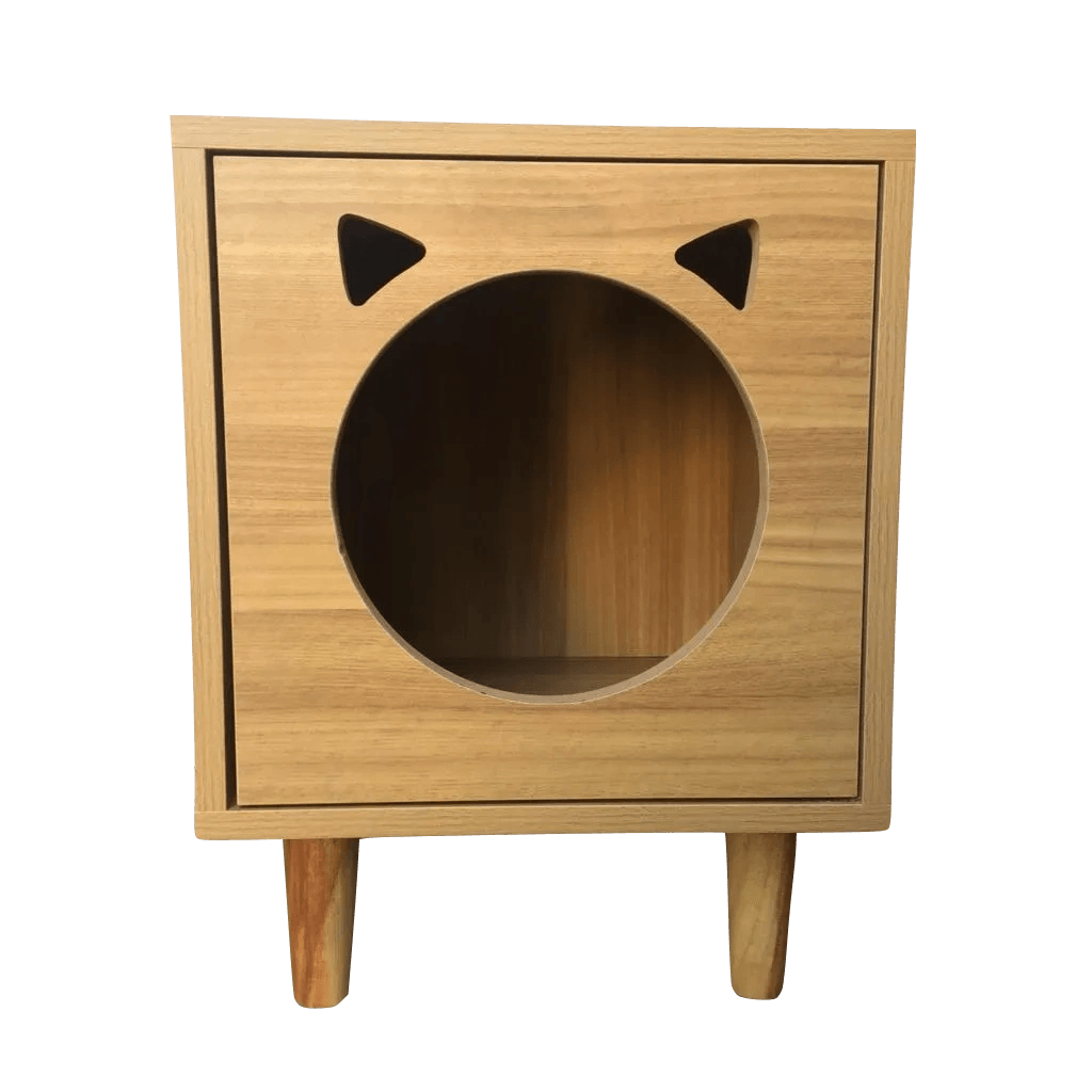 Indoor Wooden Premium Cat House/Pet House By Miza - Ouch Cart