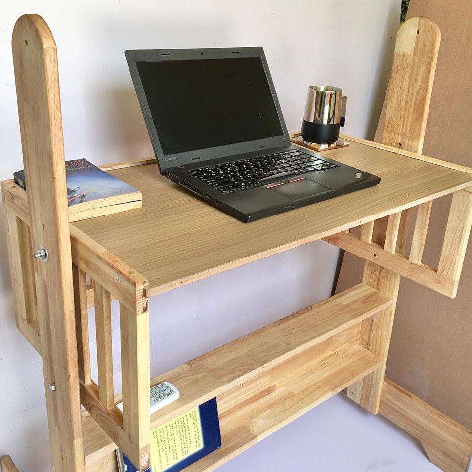 Baby Cot/Paalna/Jhula Cum Foldable Study Work Table By Miza - Ouch Cart