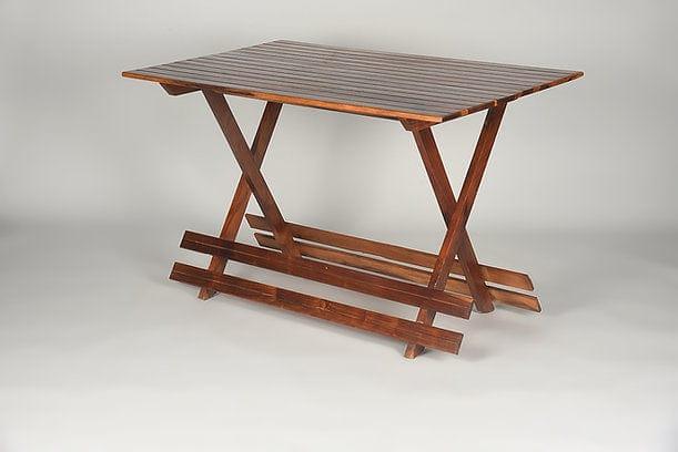 Sheesham Wood Neysa Foldable Table - Ouch Cart