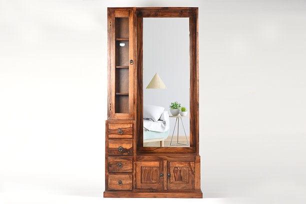 Sheesham Wood Chitrangi Dressing Table - Ouch Cart