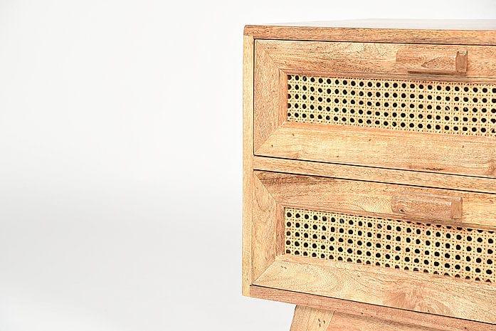 Mango Wood Paravi Side Table - Ouch Cart