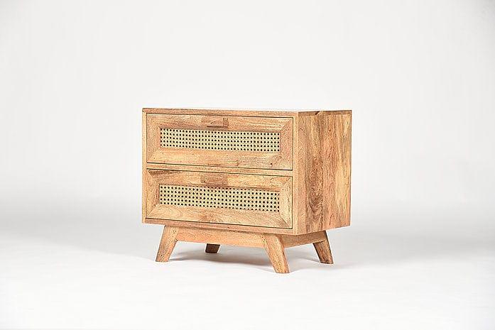 Mango Wood Paravi Side Table - Ouch Cart