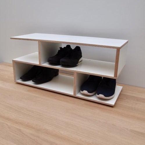 Zig Zag Levelled Shoe Organizer By Miza - Ouch Cart
