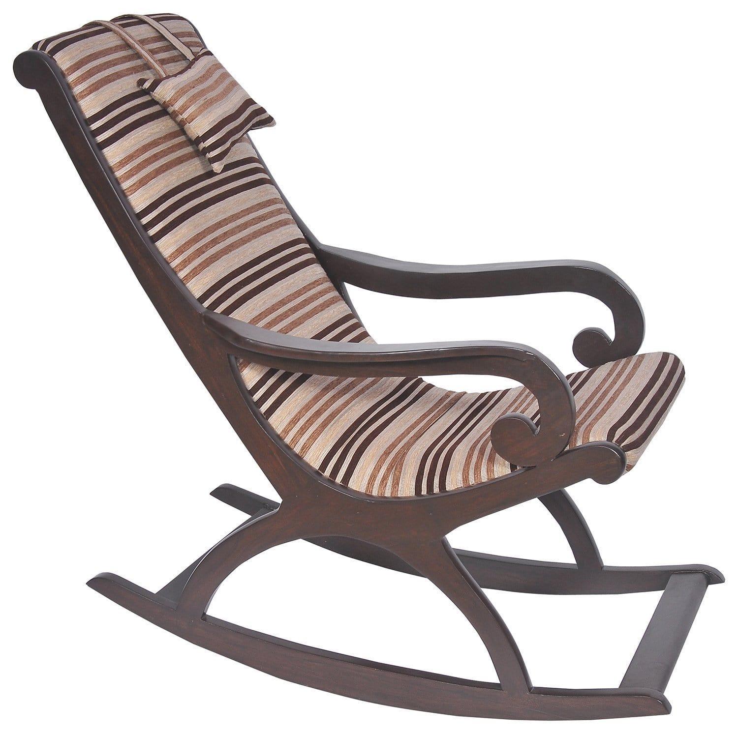 Classic Wooden Rocking Chair for Living Room and Home Garden - Ouch Cart