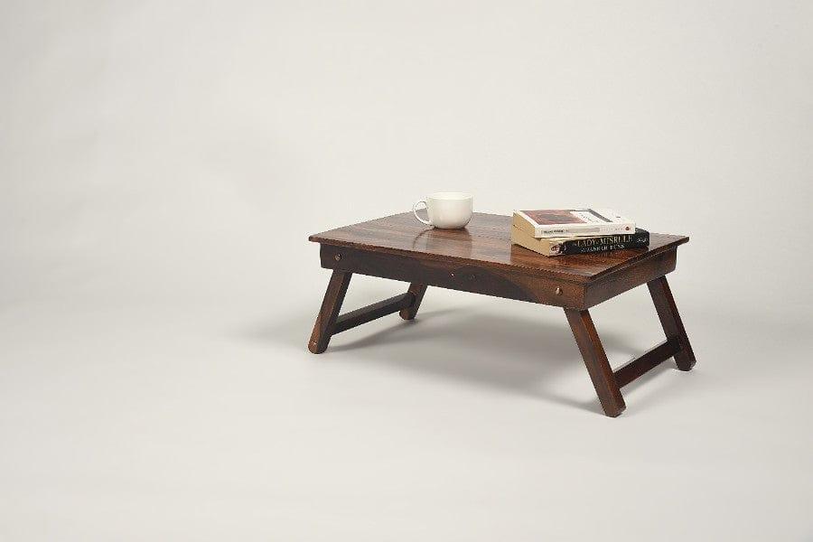 Sheesham Wood Jiva Low Rise Laptop Table - Ouch Cart